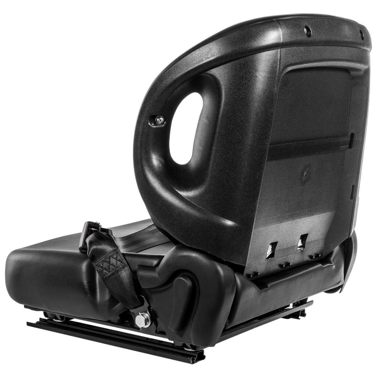 Stark USA UNIVERSAL VINYL FORKLIFT SUSPENSION SEAT FITS CLARK CAT HYSTER BELT