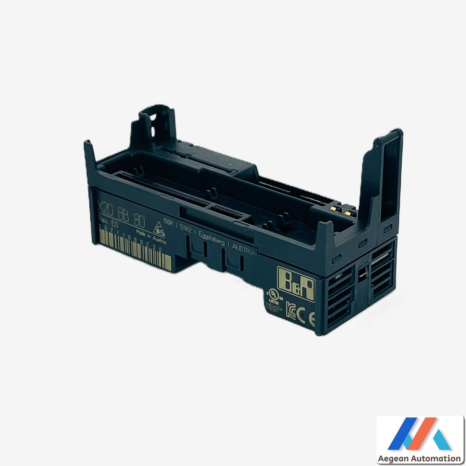 B&R X20BB80 Bus Base Module for X20 Bus Controller PLC, BB80