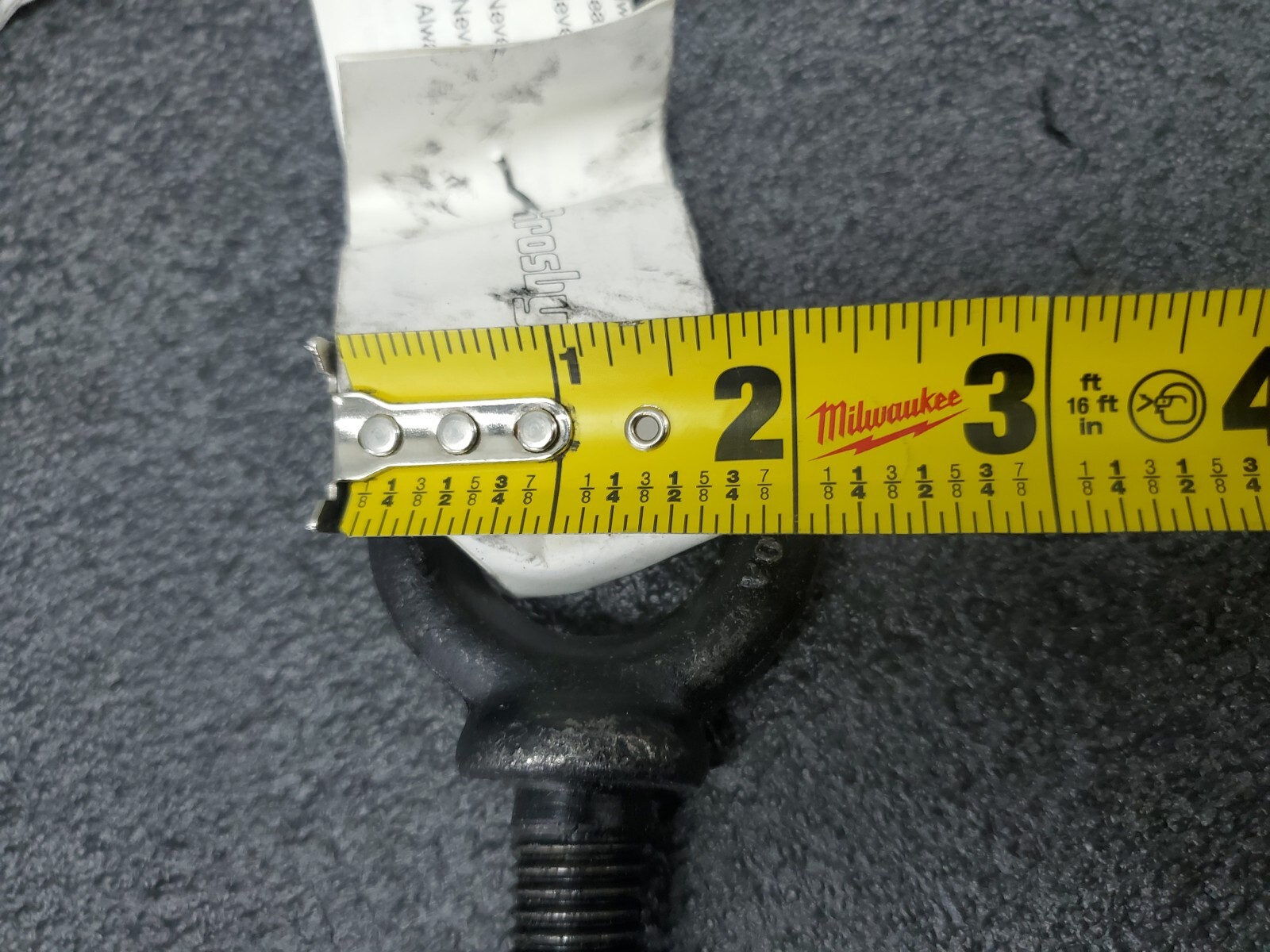Lot of 4- Crosby 5/8-11 x 1.75″ Thread Lifting Eye Bolt Eyebolt Forged QTY 4