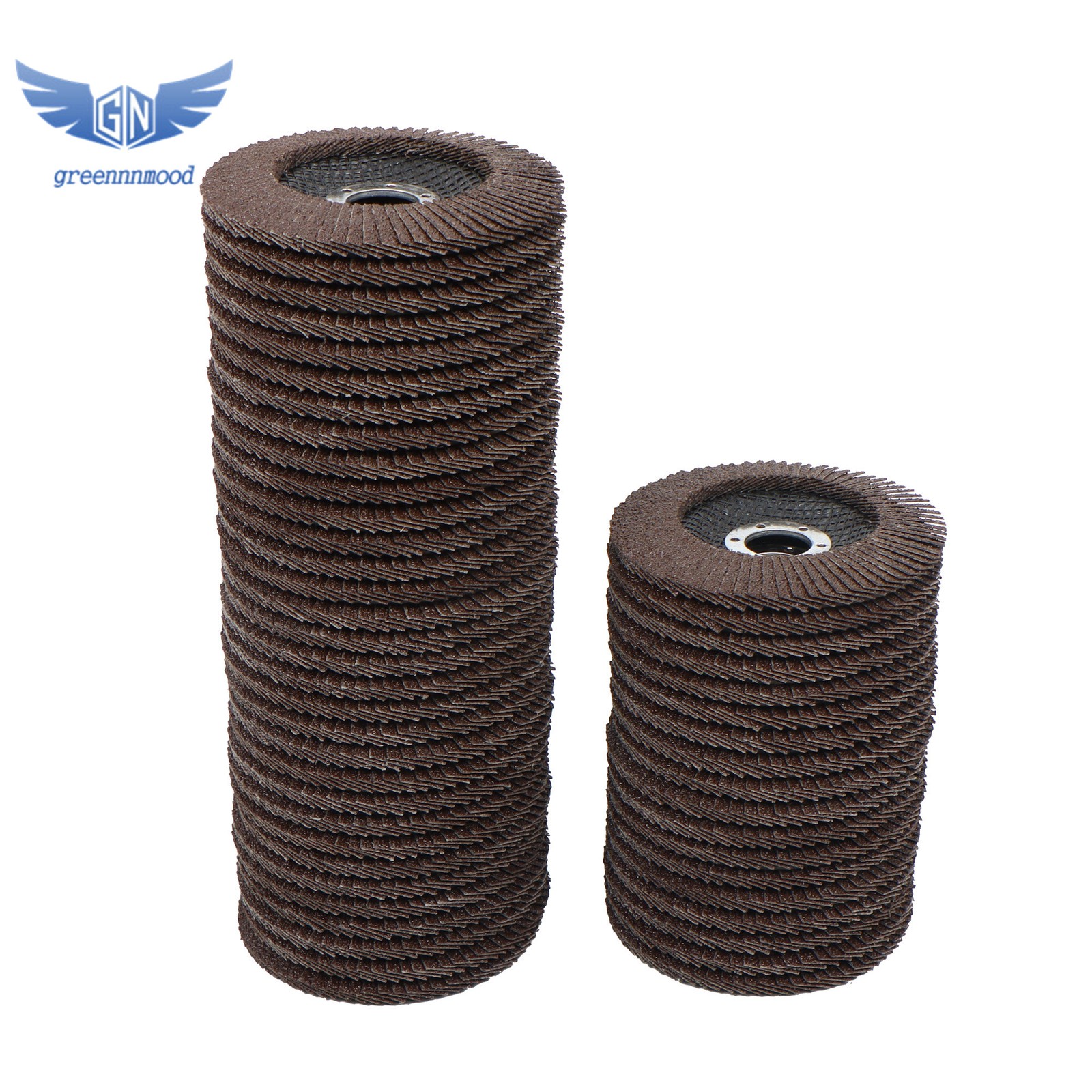 50PCS Premium Zirconia Flap Disc Sanding Grinding 4-1/2″ × 7/8″ 40 Grit