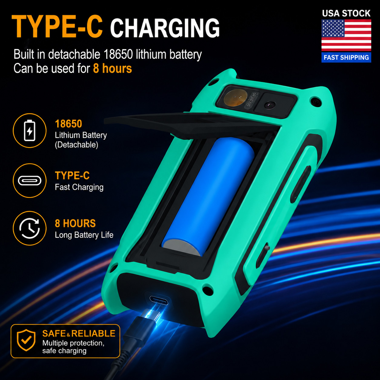 Thermal Imager IR Camera Multimeter 256*192 3.5Inch Screen Voltmeter USB PC 2IN1