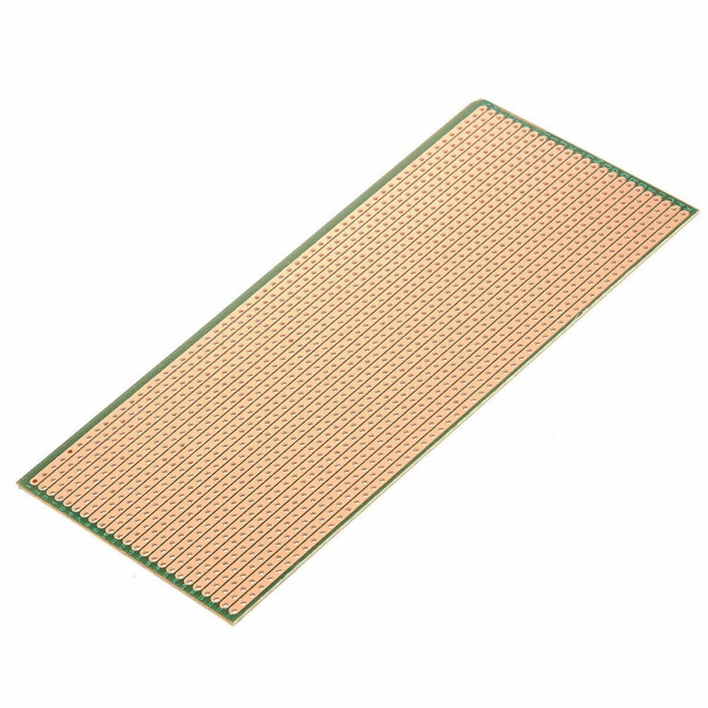 2 X Stripboard Veroboard Single-Sided Copper PCB Circuit Perf Board 6.5*14.5CM
