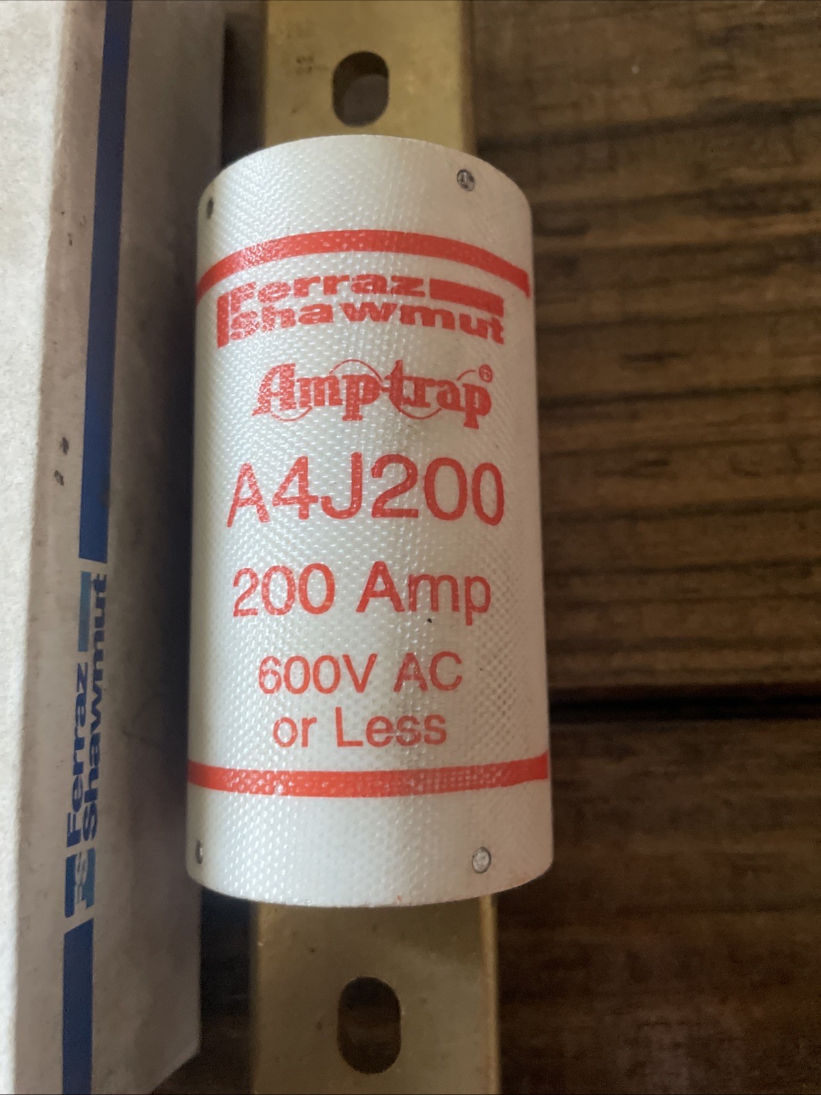 Gould Shawmut AmpTrap A4J200 Fuse 200A 600V Class J New