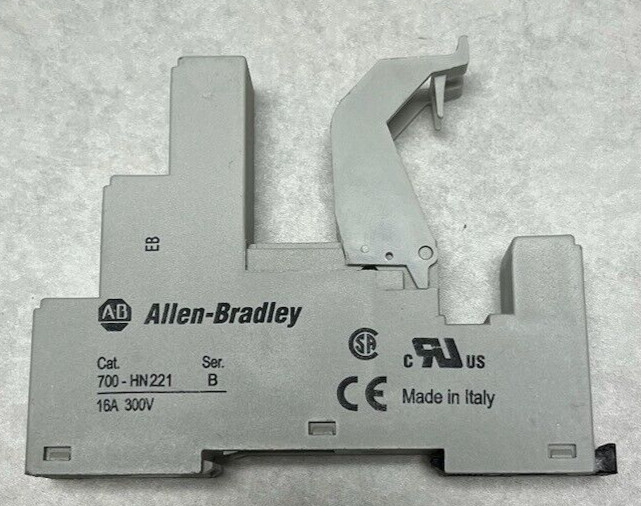 700HN221 – Allen Bradley, Relay Base, 16A, for 1 Pole, (700-HN221)