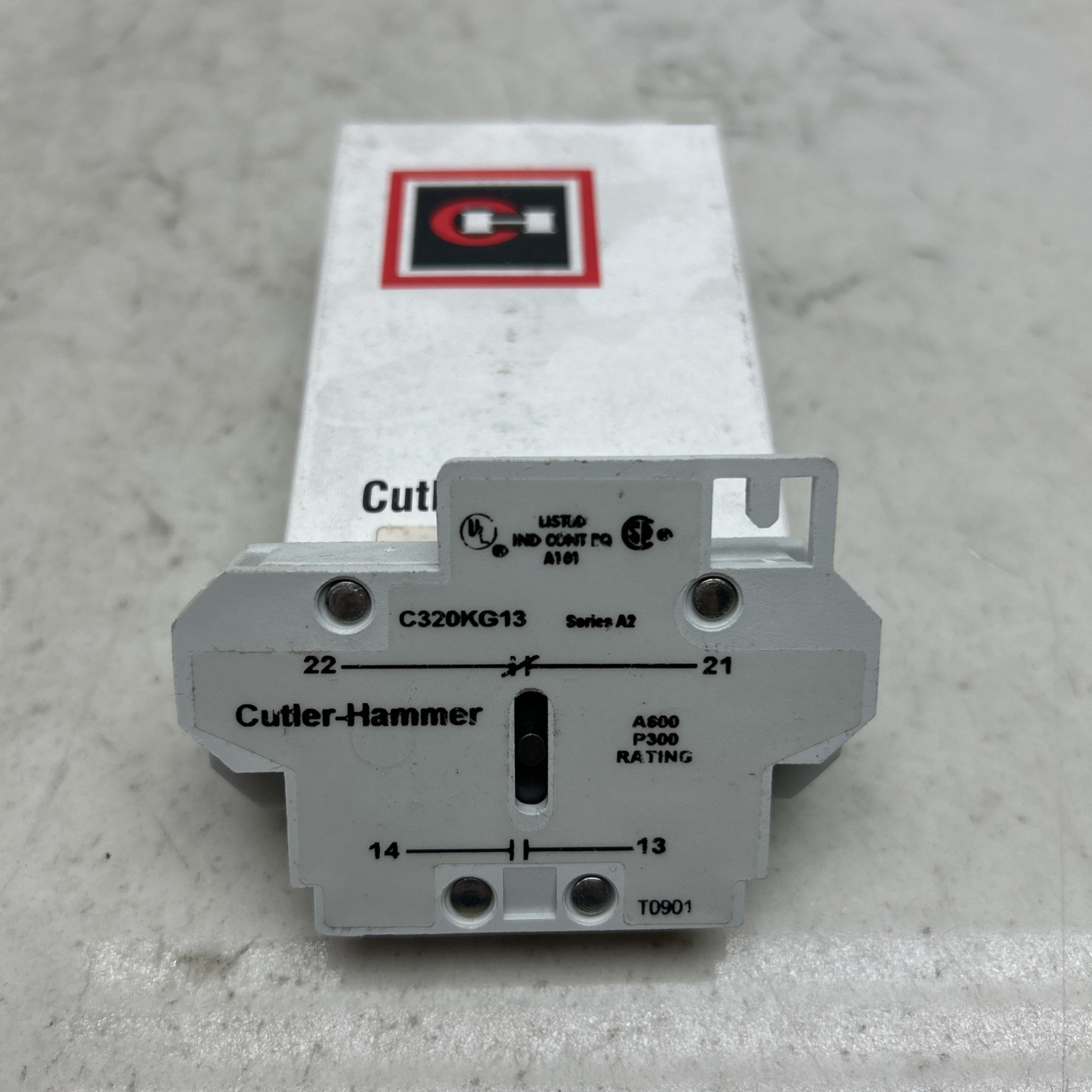 Cutler Hammer Eaton C320KG13 Side Auxiliary Interlock Contact 1 NO – 1 NC