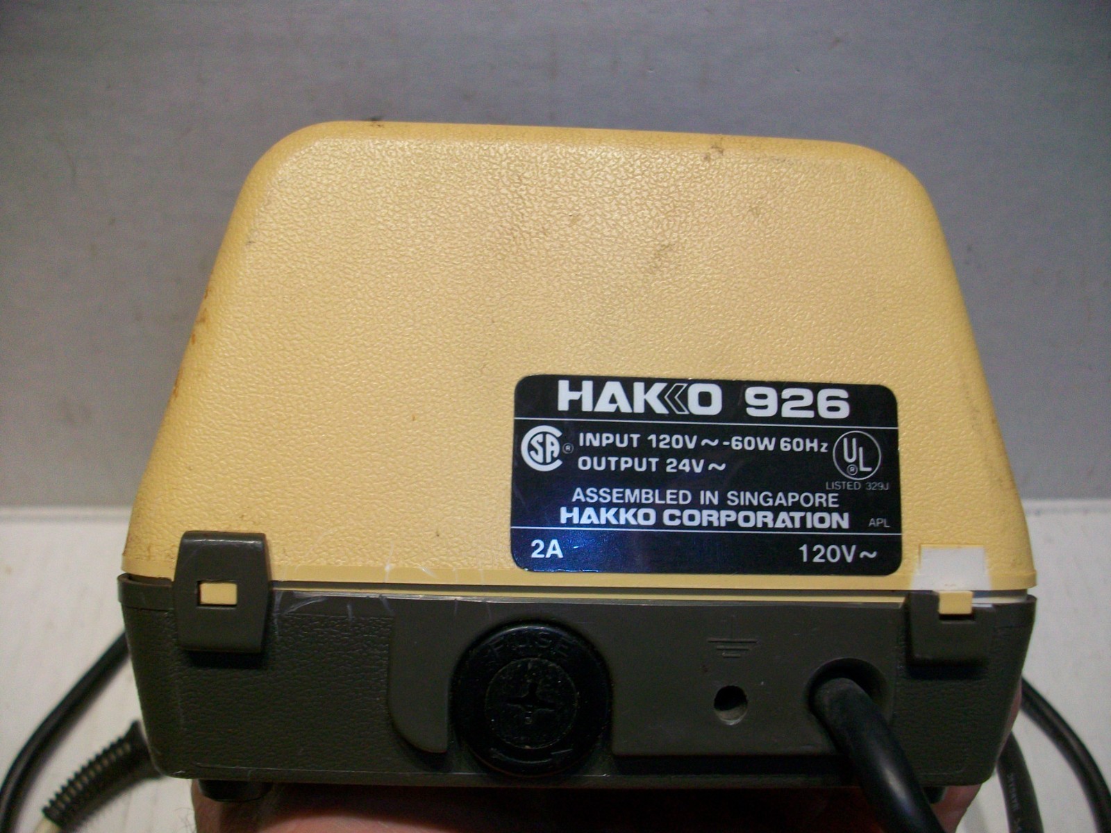 Hakko 926 Soldering Station Hakko 900 iron with tip WORKING