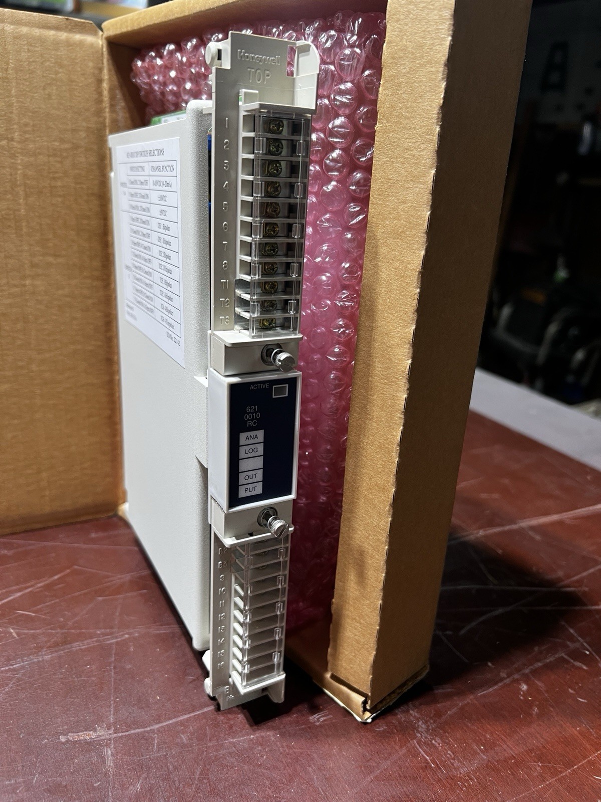 Brand NEW In Open Box Honeywell 621-0010-ARC Serial I/O Module