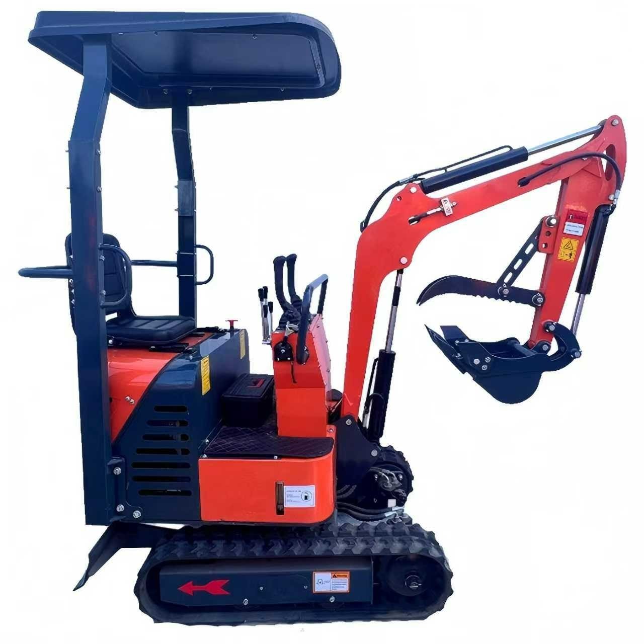AGT Mini Excavator 900KG Tracked Crawler Digger 13.5HP Briggs & Stratton Engine