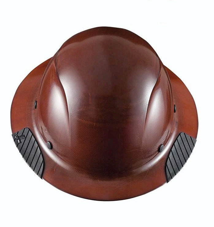 LIFT Safety HDF-15NG DAX Natural Brown Full Brim Hard Hat w/ Ratchet Suspension