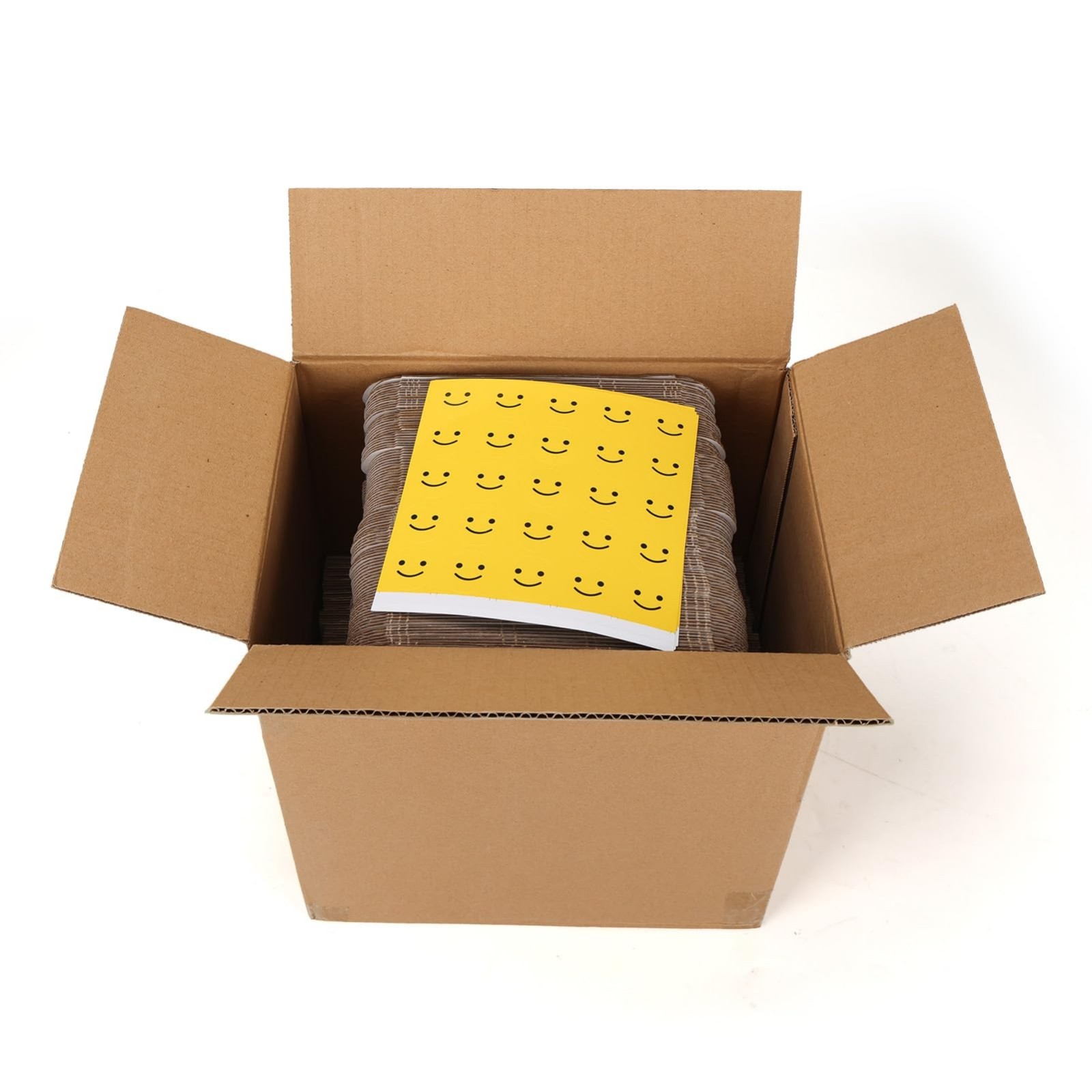 6x4x1 Shipping Boxes Set of 100, White Small Corrugated Cardboard Box, Mailer…