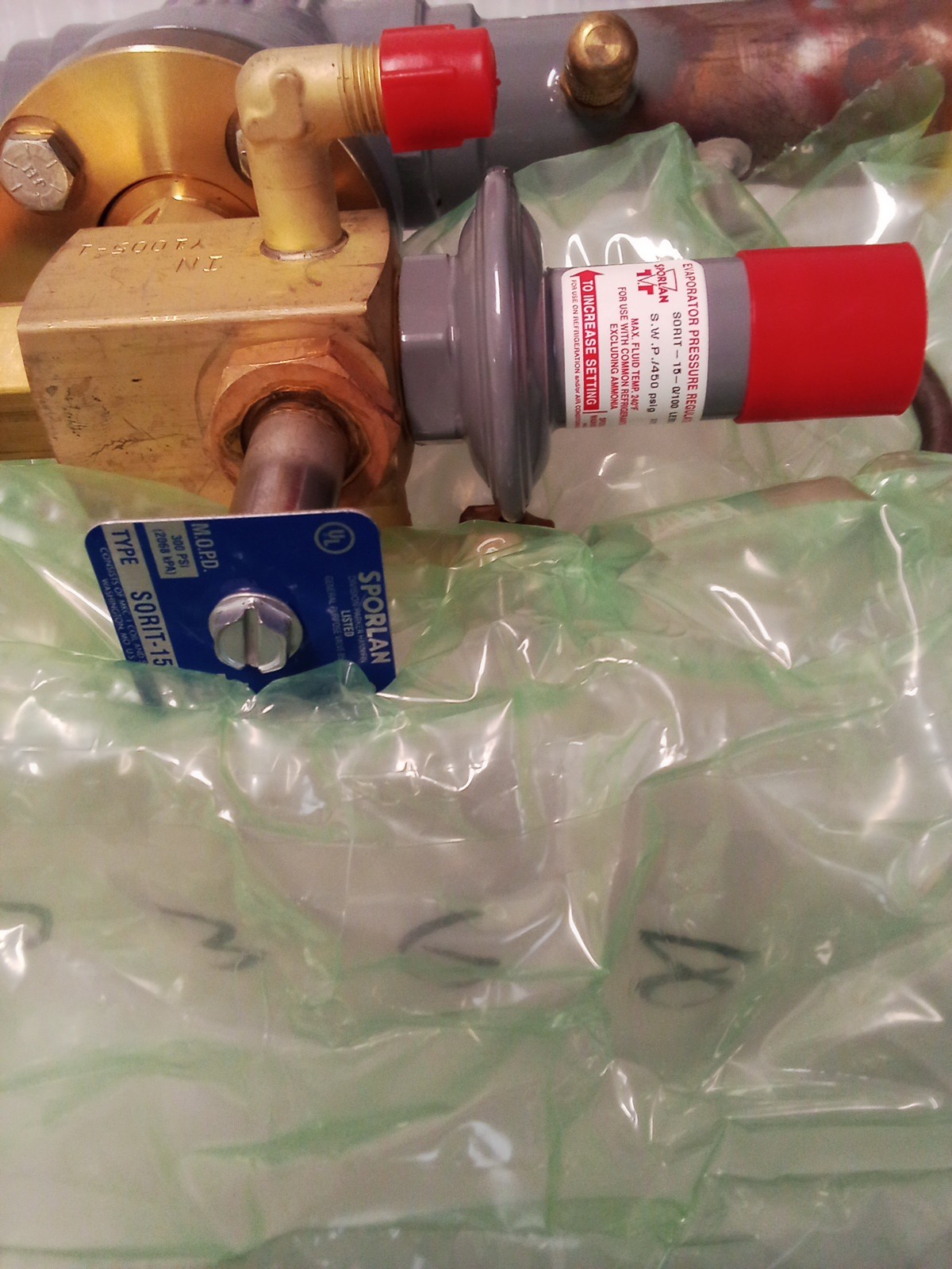Sporlan SORIT-15-0/100 EPR Valve NOS Less the coil