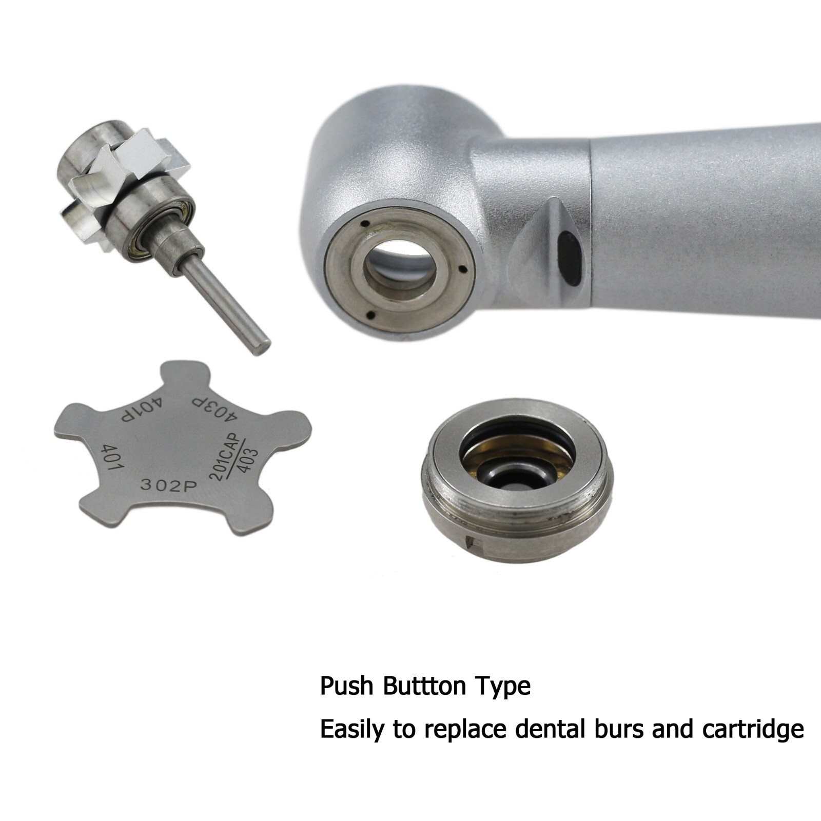 COXO Dental Turbine High Speed Handpiece Fiber Optic Mini KAVO Multiflex Coupler