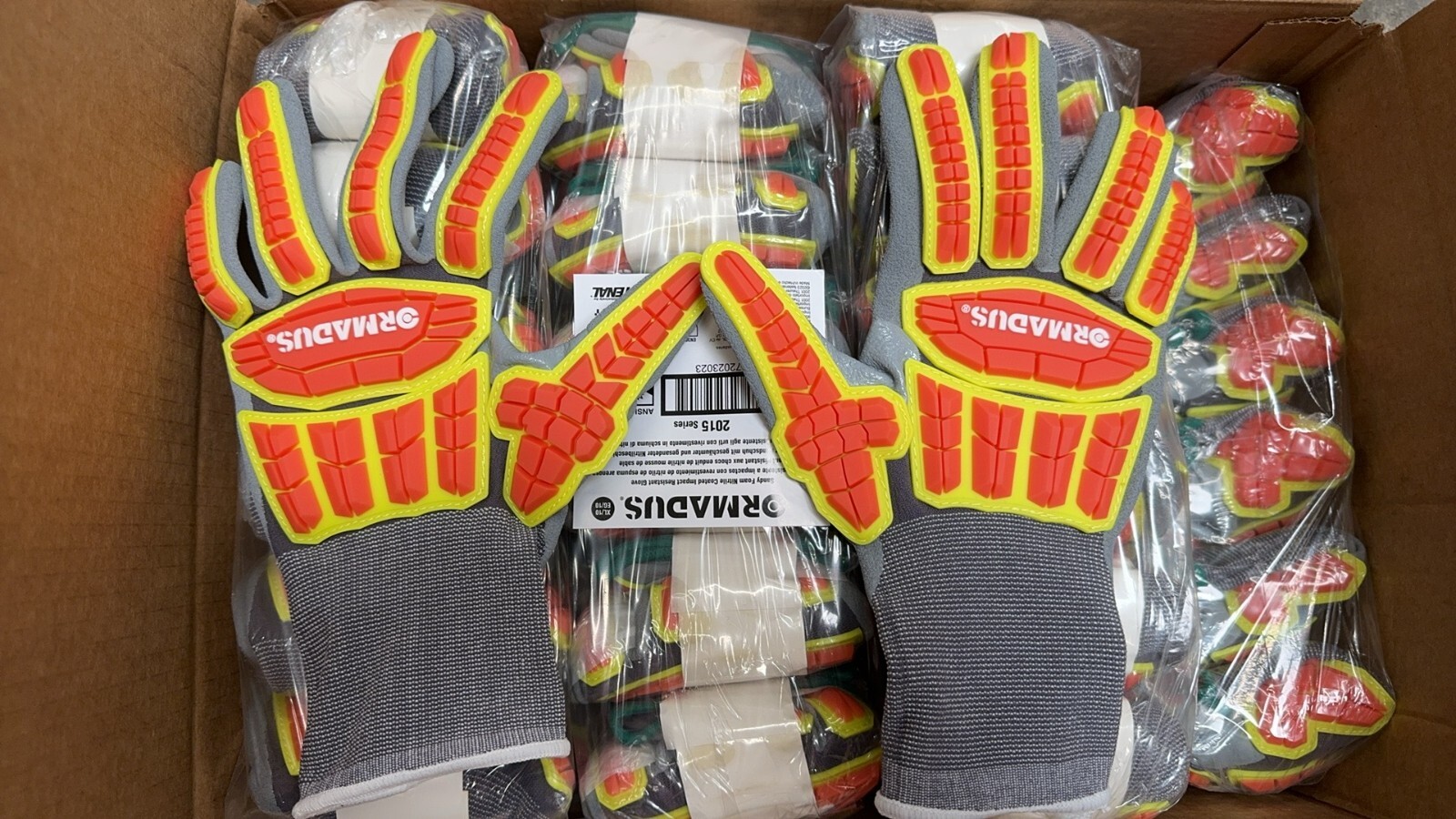 Series 2015 Ormadus® Safety Work Heavy Glove Nylon Sandy Micro-Foam Nitrile Palm