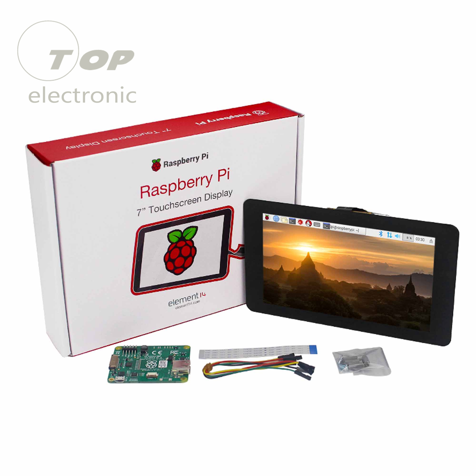7 inch TouchScreen 800*480 DSI Connect LCD Monitor for Raspberry Pi 4 3 Model B
