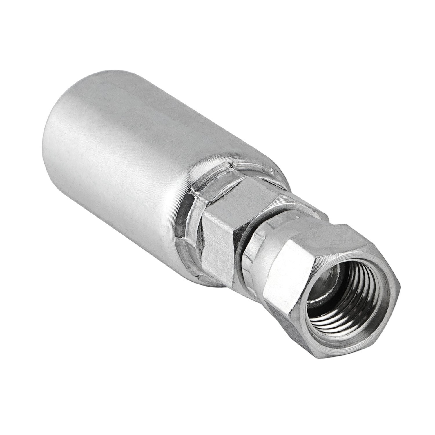 12PCS 1/4″ Hydraulic Hose Fittings 1/4″x1/4″ JIC 37° Female w/ Protection Cover
