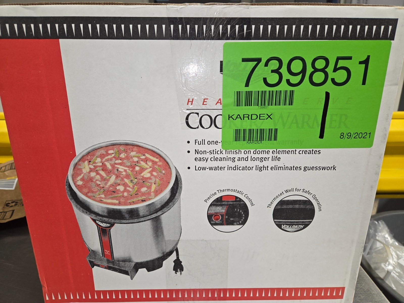 Vollrath 72021 Heat N Serve Cooker/Warmer Soup