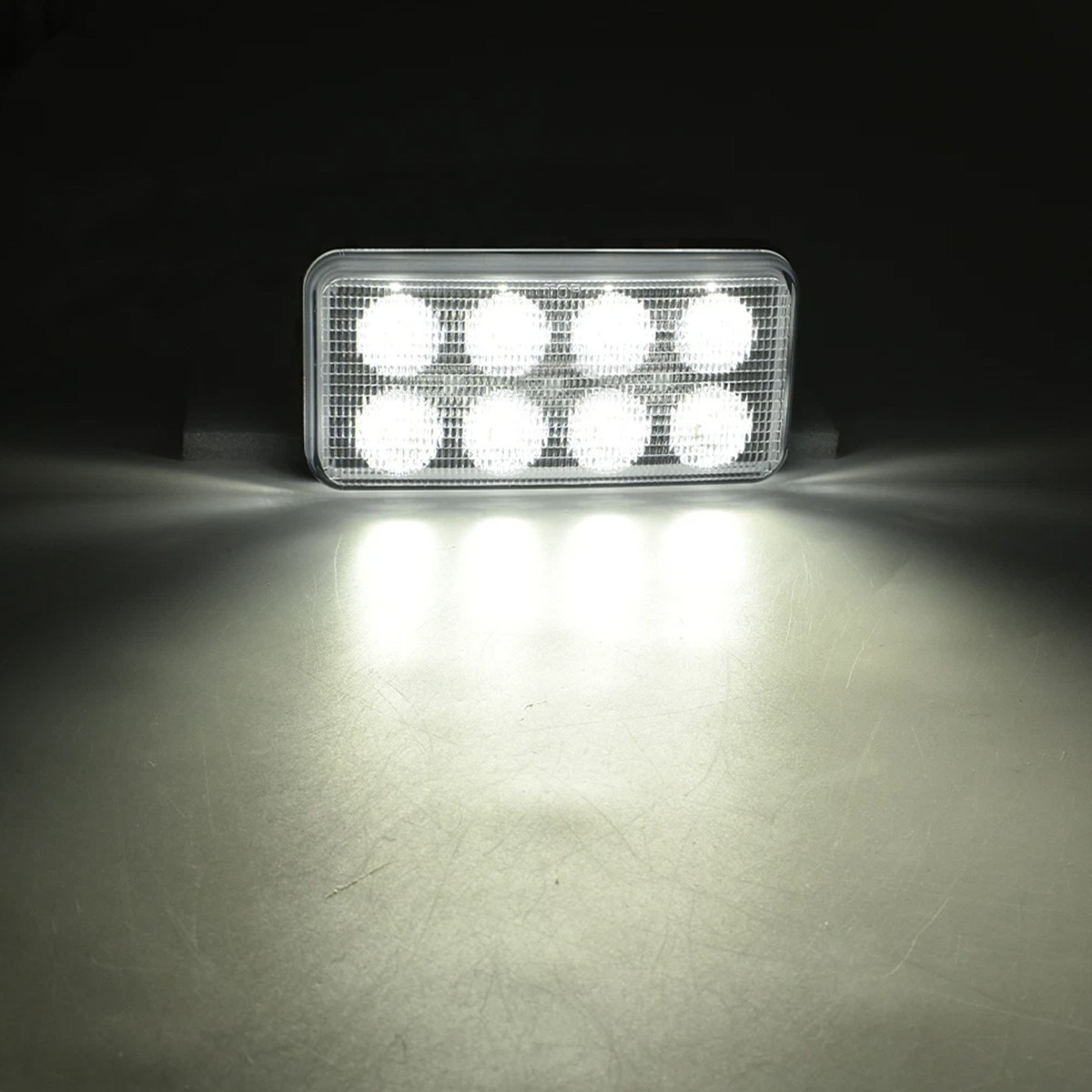 2x 40W LED Work Lights Flood Beam For Kubota Skid Steer SVL75 SVL95 V0511-53510