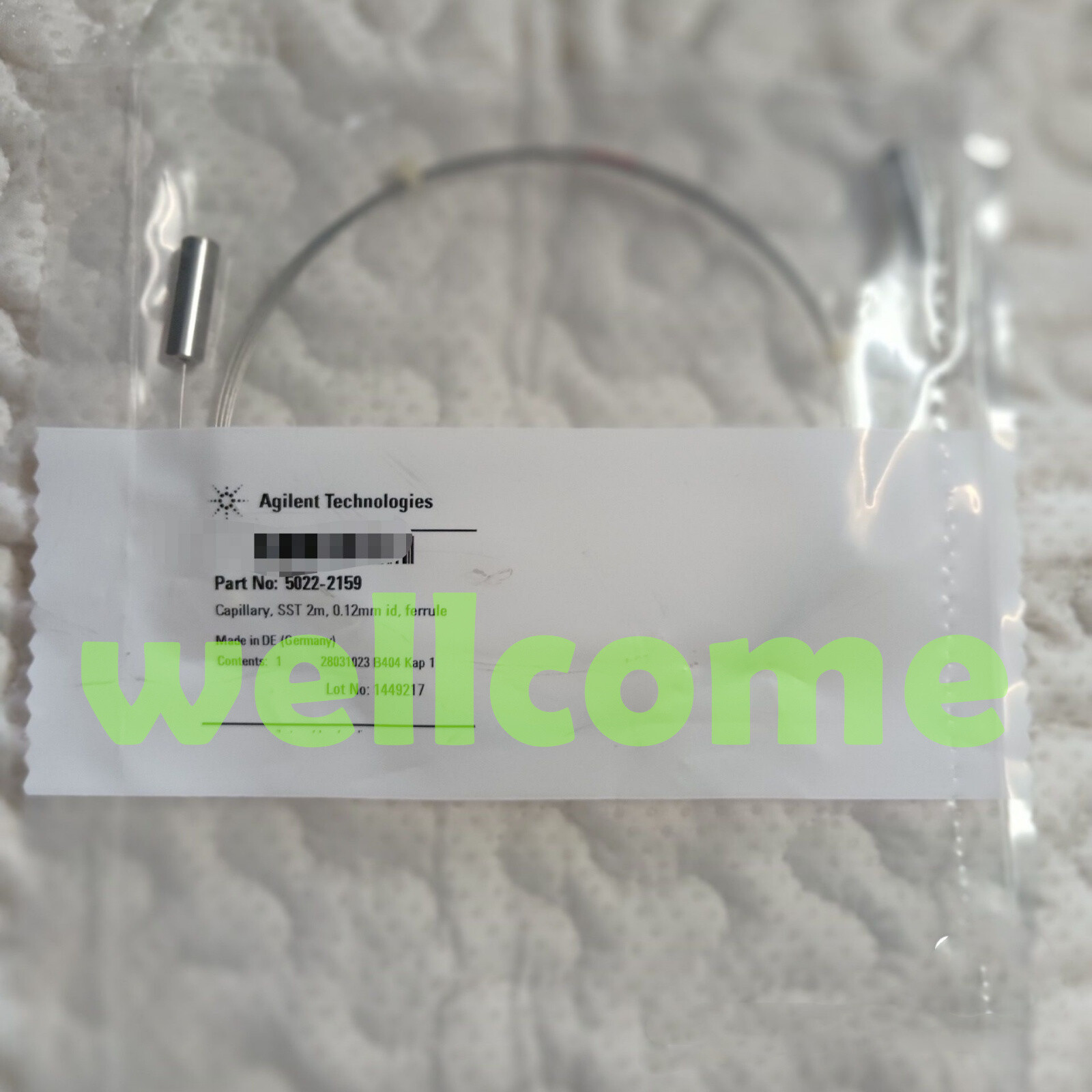 New Agilent 5022-2159 current limiting capillary tube Fast Shipping via