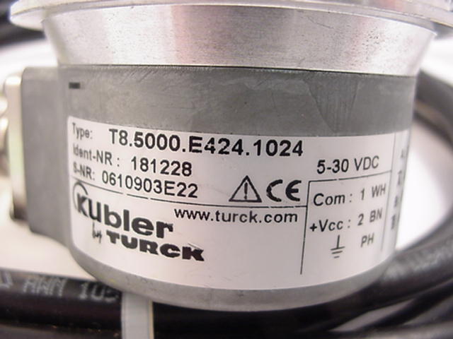 Turck Kubler T8.5000.E424.1024 NEW Ships on Same Day of the Purchase