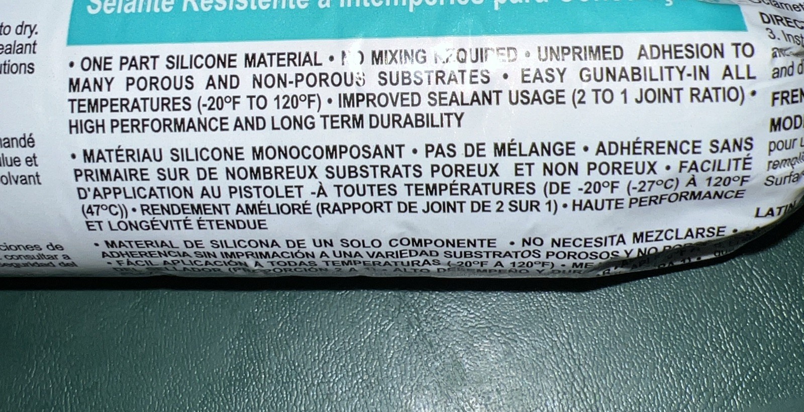 Dowsil Contractors Weatherproof Sealant, Lot Of 5, 20 Oz Sausage, NEW/SEALED