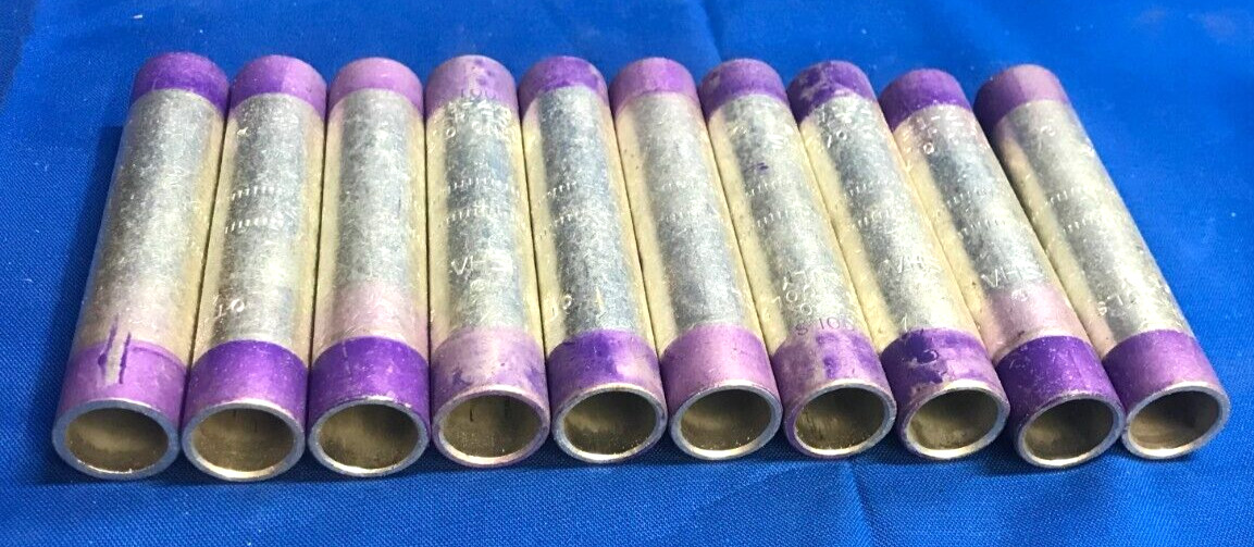 SQUARE D COPPER COMPRESSION SPLICE P/N: 43902 LONG BARREL VHS 4/0 (BOX OF 10)