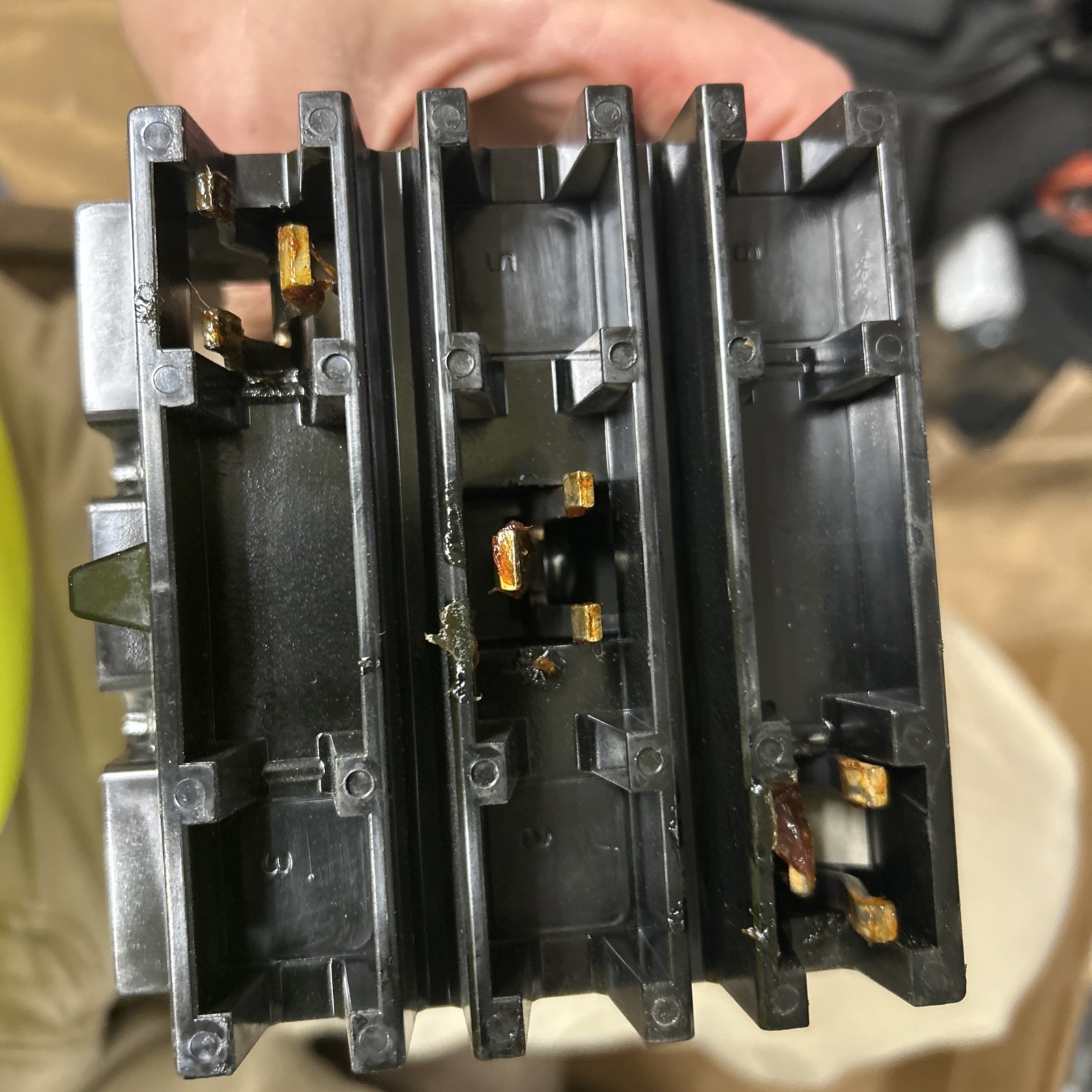 Square D 100 Amp I-Line Circuit Breaker 240 VAC 3 Pole QDA32100