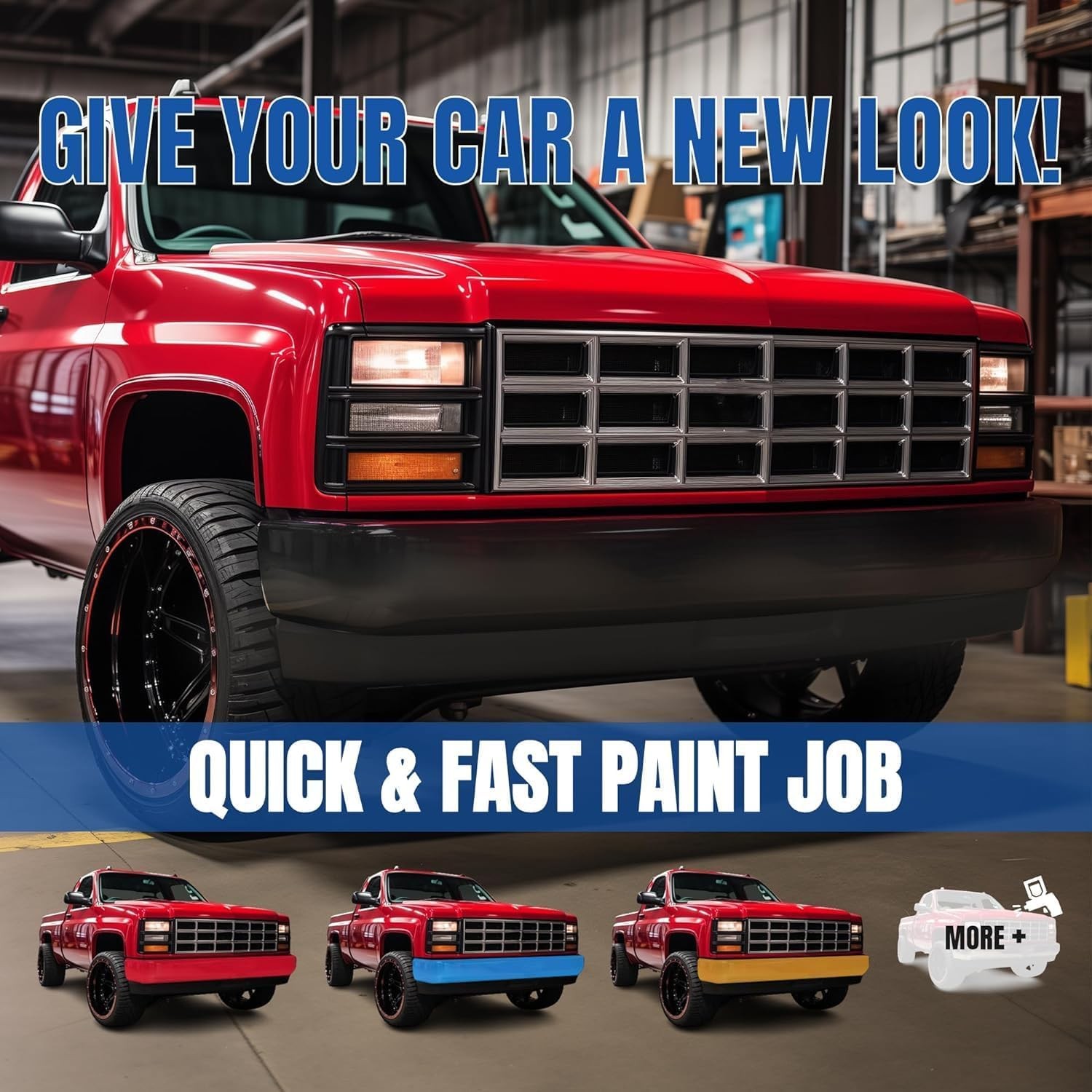 Bumper Face Bar w/LP Holes 88-98 Chevy/GMC C/K 95-99 Tahoe/Suburb/YukonGM1002168