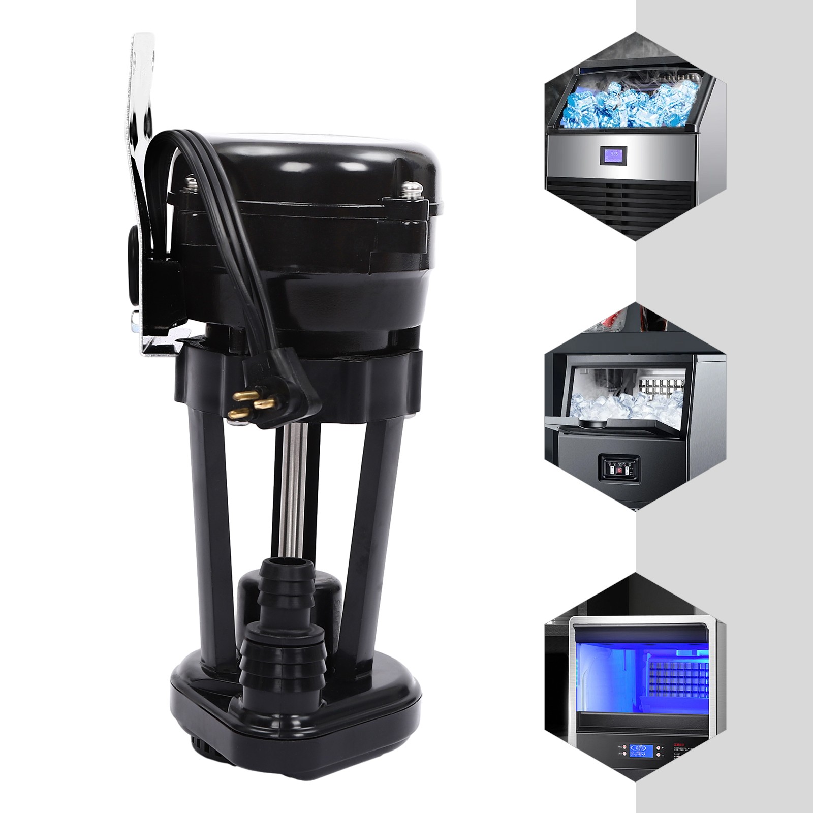 110V Ice Machine Water Pump Replacement For YSP3PJDVF1 Ice Maker 1450RPM USA