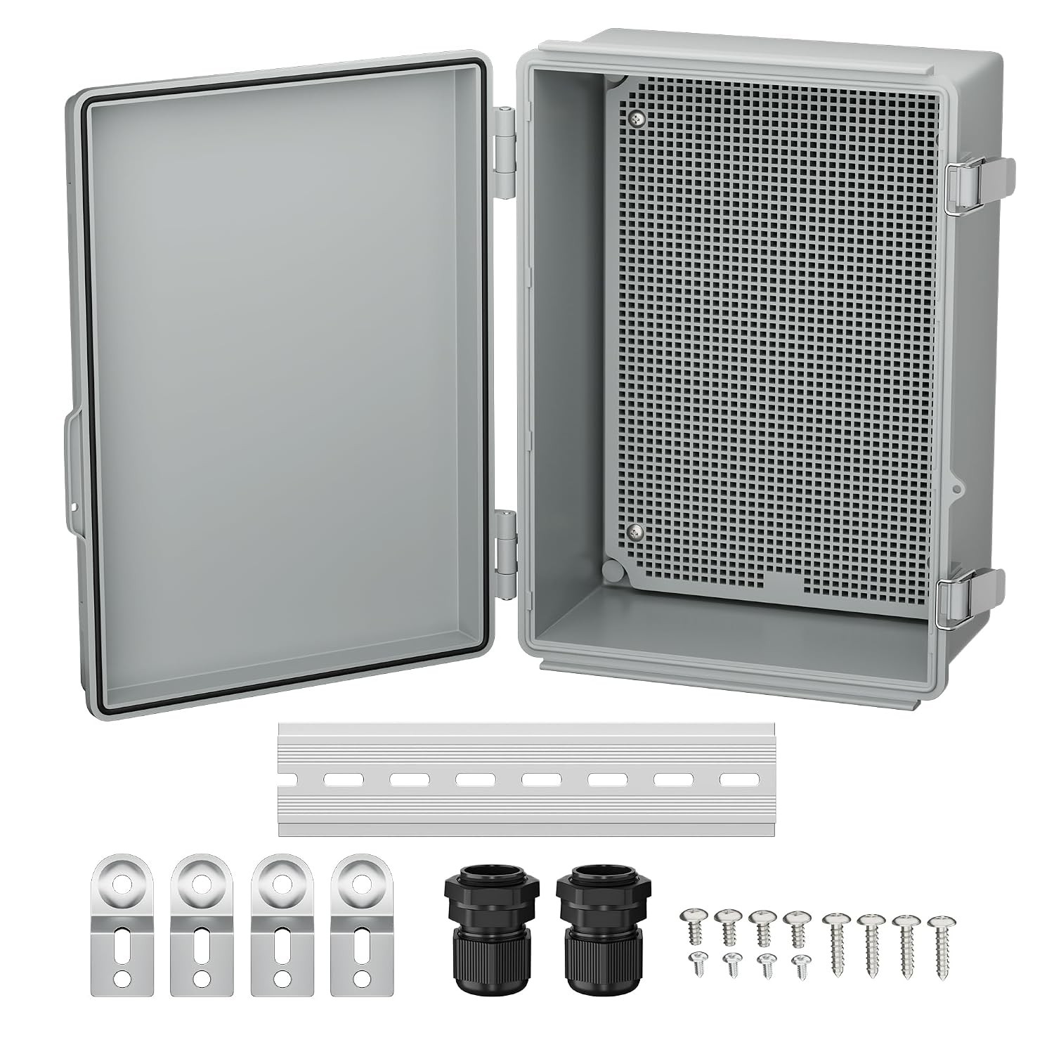 Waterproof Junction Box NEMA 4 Heavy Duty Outdoor Electrical Enclosure Many Size