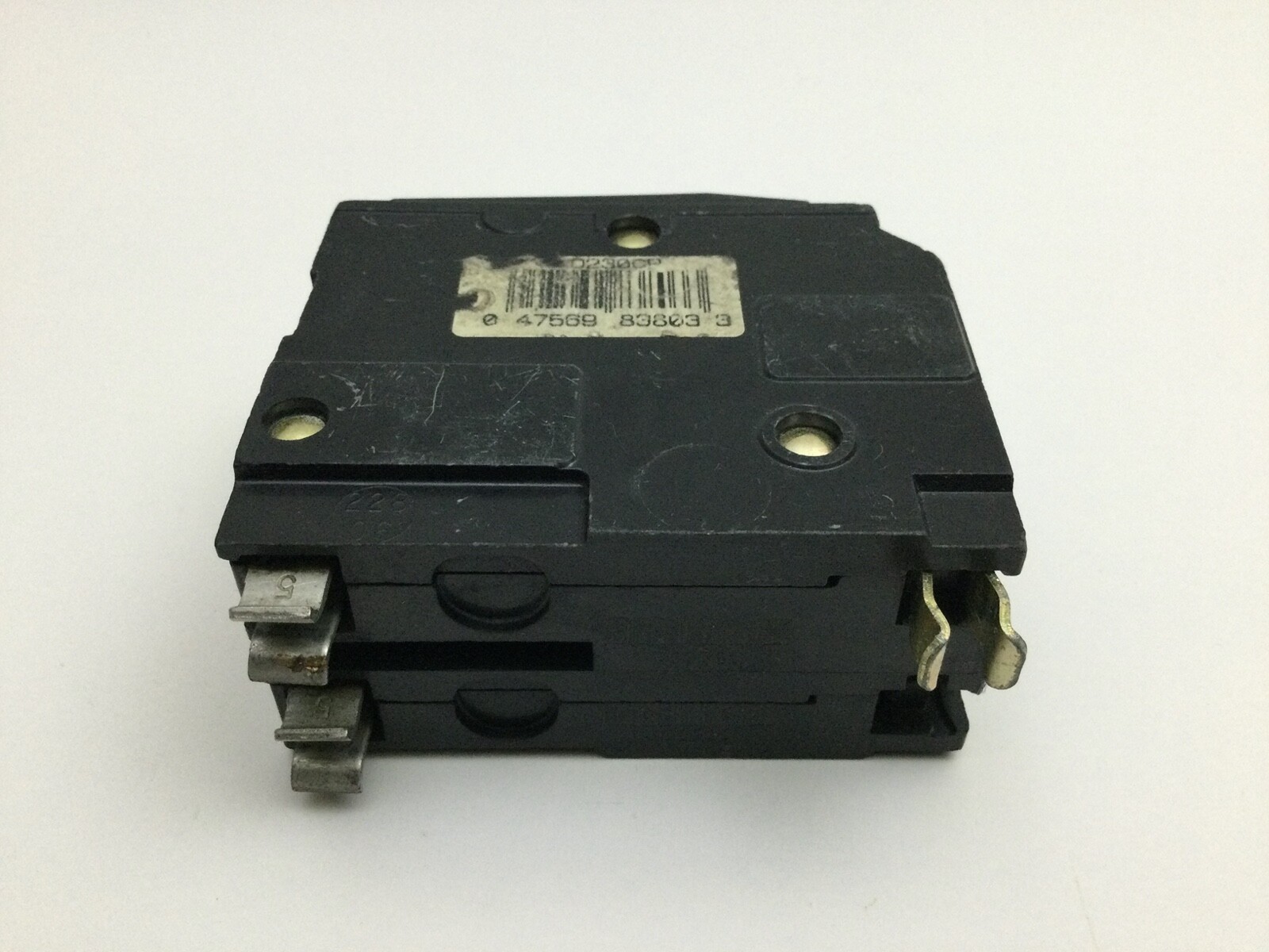 SQUARE D QO230 30 amp 2 pole Type QO Circuit Breaker YELLOW FACE