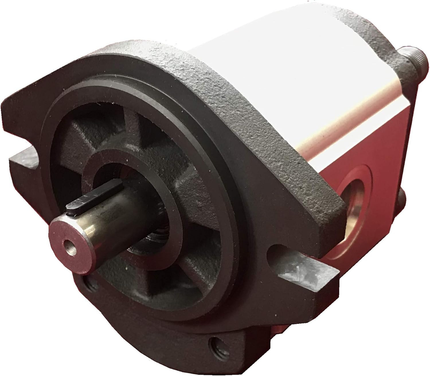 Hydraulic Gear Pump 3000Psi SAE a Flange Side Ports Cw-Rotation (Shaft: 3/4″ Dia