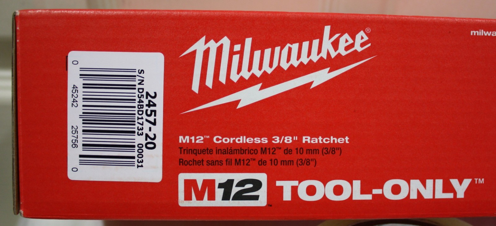 New Milwaukee 3404-22 M12 FUEL Brushless 1/2″ Hammer Drill Kit /Free M12 Ratchet
