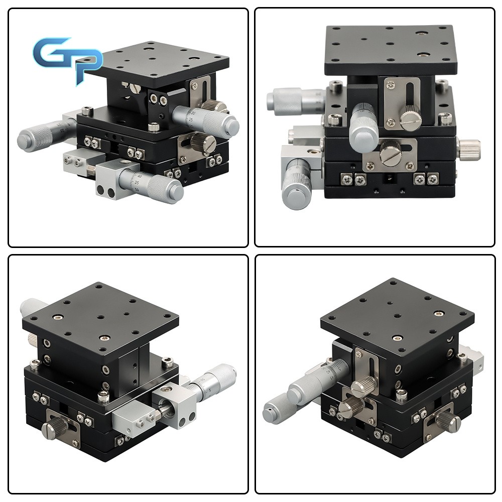 XYZ 3 Axis Linear Stage Trimming Platform Bearing Tuning Sliding Table