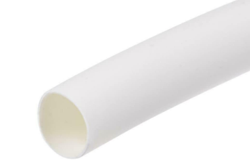 100 FT. 100′ Feet WHITE 1/8″ 3mm Polyolefin 2:1 Heat Shrink Tubing Tube Cable US