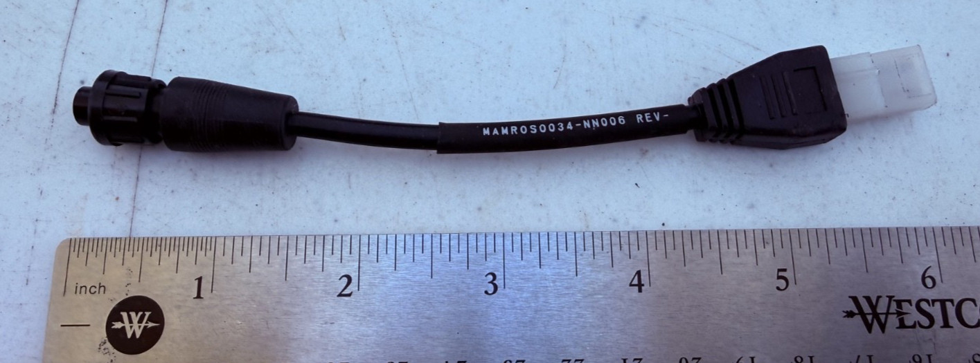 Harris MAMR0S0034-NN006 Radio Speaker Adapter Cable 2 Pin ~ New without Package
