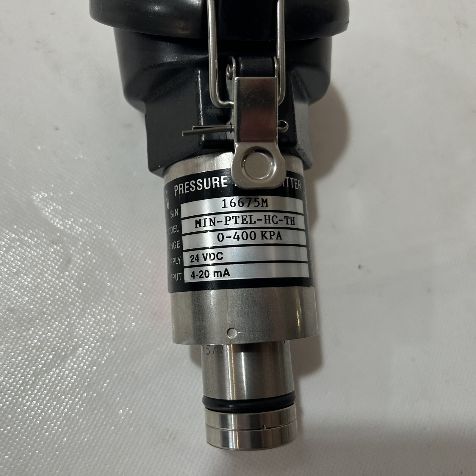 PMC 0-30PSI G 24VDC 4-20MA PRESSURE TRANSMITTER MIN-PTEL-HC-TH
