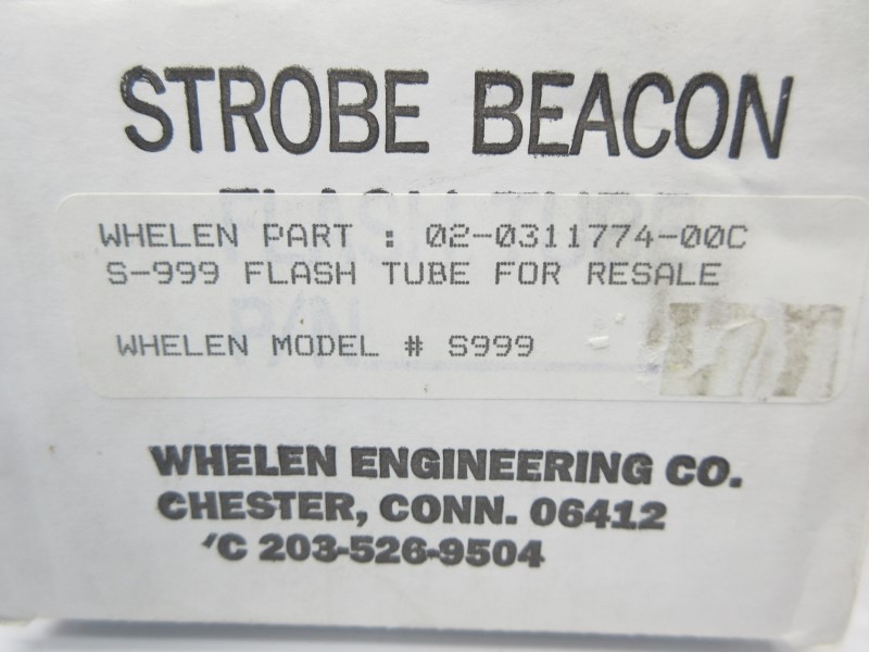 WHELEN ENGINEERING S-999 NSMP
