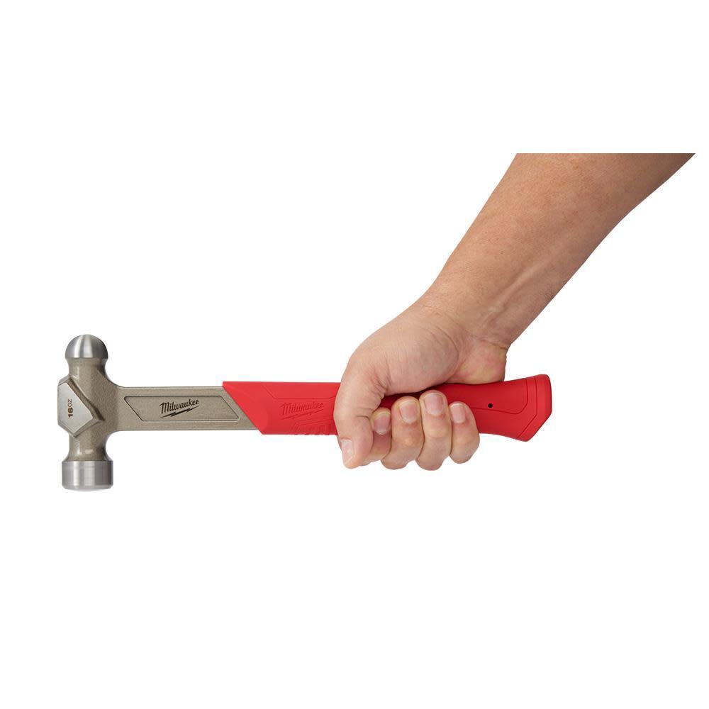 Milwaukee 16Oz Steel Ball Peen Hammer