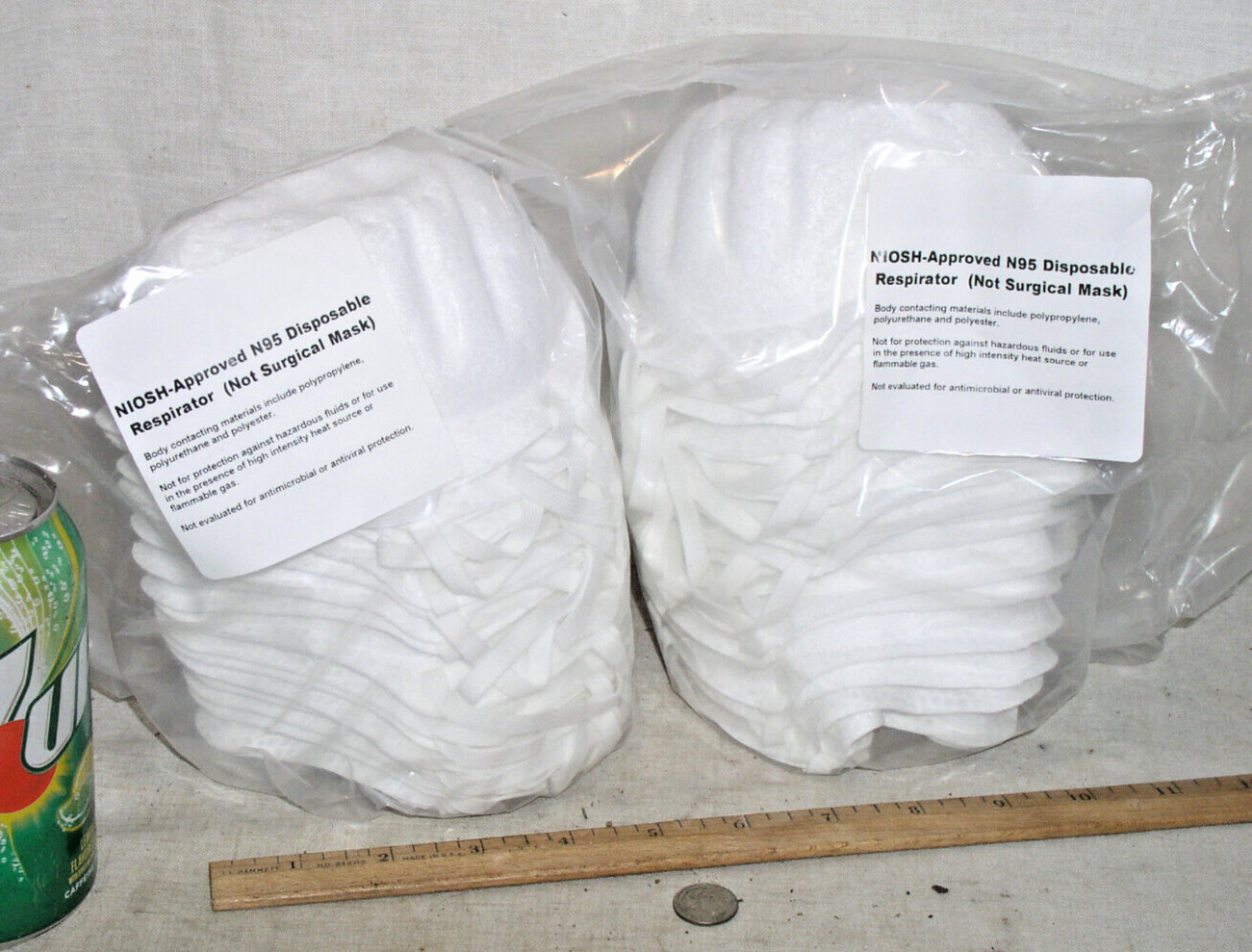 40 SEALED HONEYWELL N95 2 x 20 PACK DC300N95 RESPIRATOR MASK NIOSH APPROVED USA