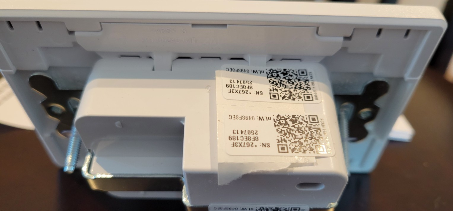 Acuity Controls nLight NWSXA-LV-DX-WH Low Voltage Wall Sensory Switch