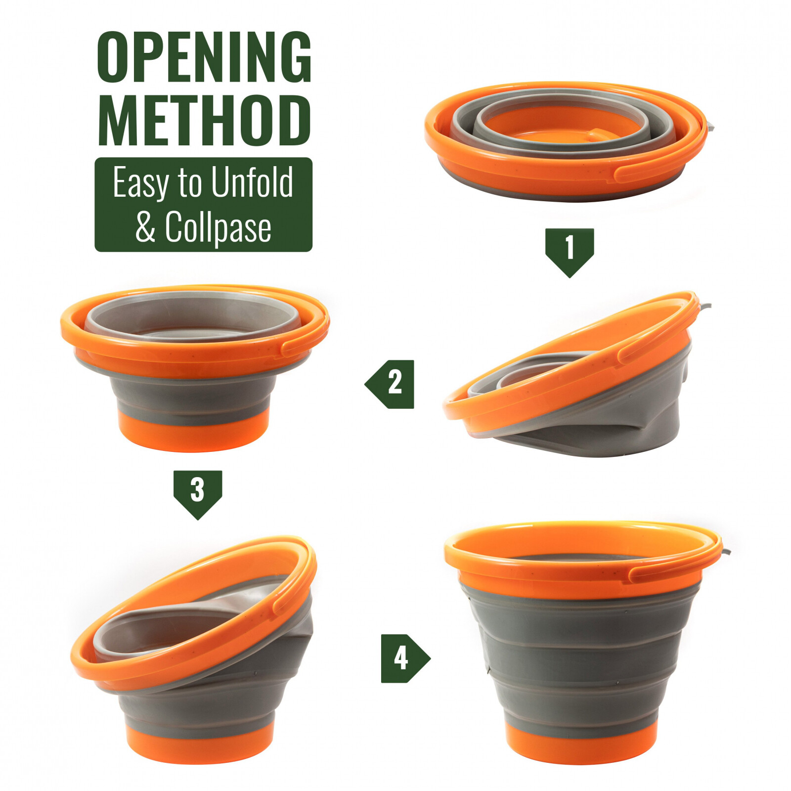 ASR Outdoor Classifier Screen Set with 10L Collapsible Bucket Kit (4 Sizes)