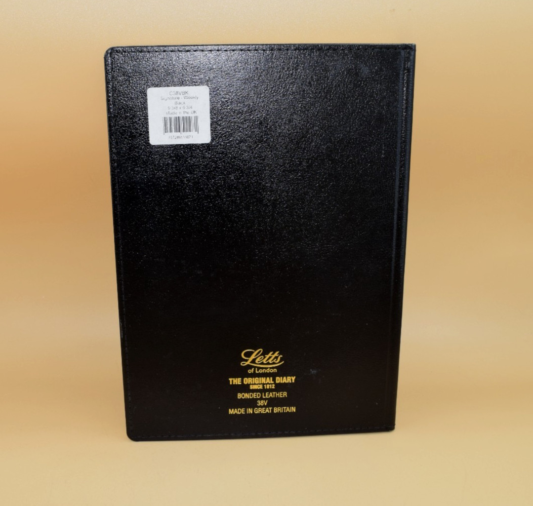 Letts of London® 2017 Signature Weekly/Monthly Planner, 12 Months 9 3/8 X 6 3/4
