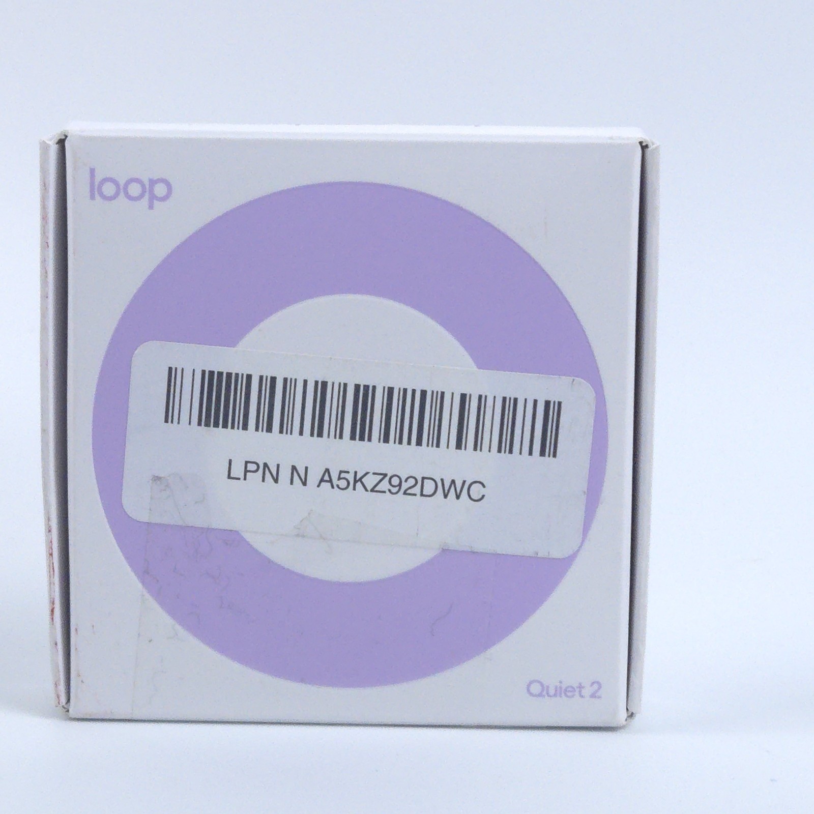 Loop Quiet 2 Ear Plugs Violet Noise-Reducing Earplugs NRR 14dB SNR 24dB