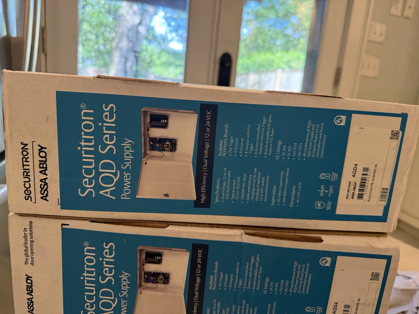Securitron AQD4 Power Supply 12/24 VDC Assa Abloy