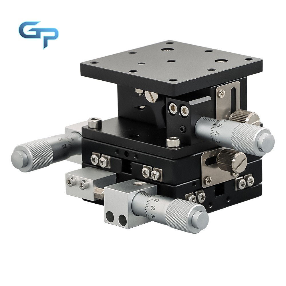 XYZ 3 Axis Linear Stage Trimming Platform Bearing Tuning Sliding Table