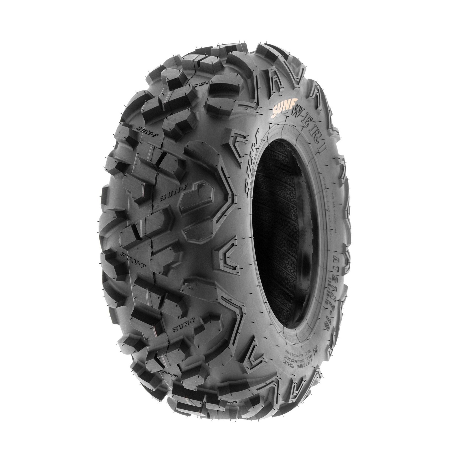 Set of 4 SunF Power.II ATV UTV Tires 19×7-8 Front & 18×9.5-8 Rear, All-Terrai…