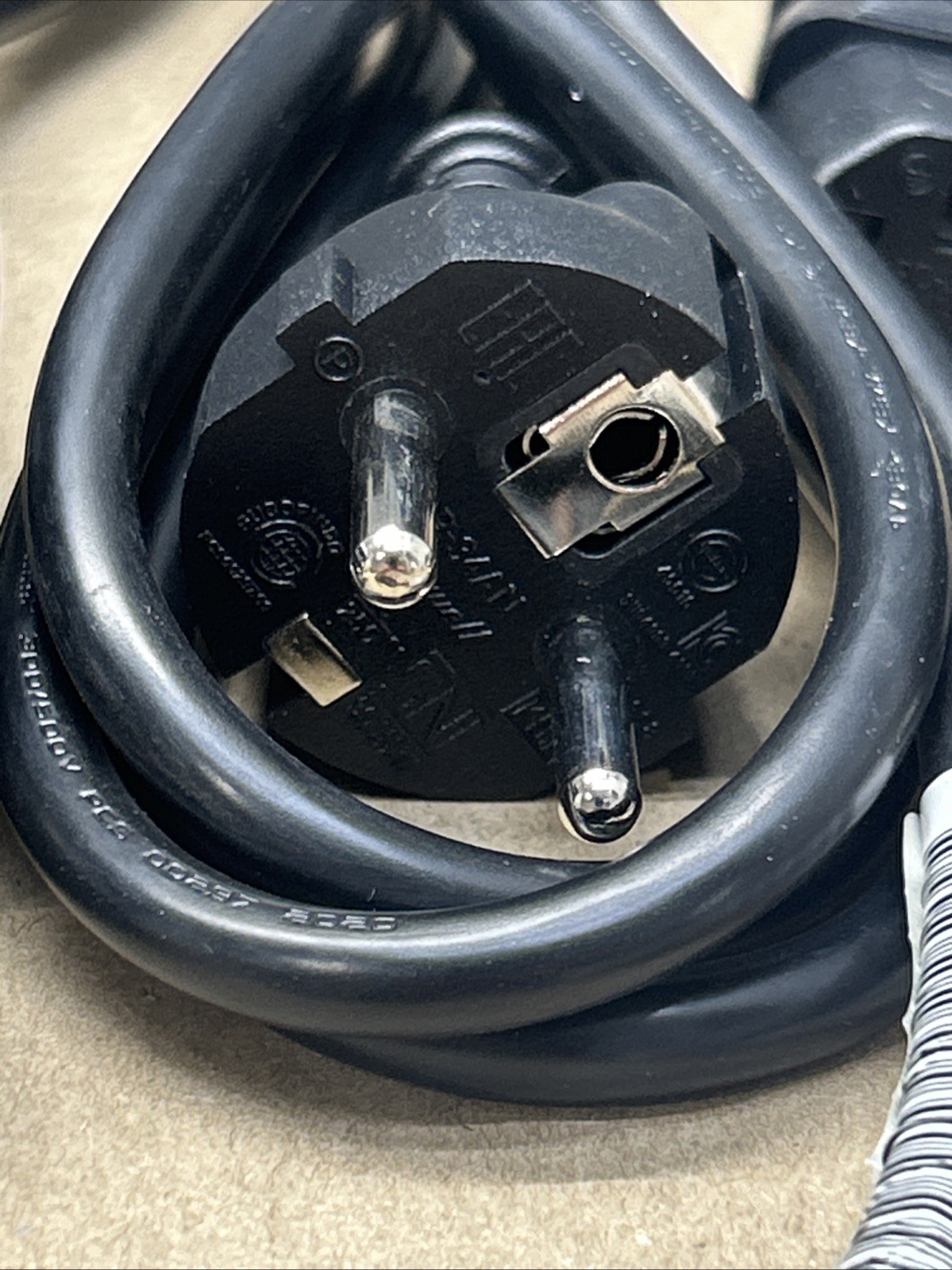 (3) HPI 3720 100614-009 European 2 prong Power Cable Cord 6ft Fast Shipping!