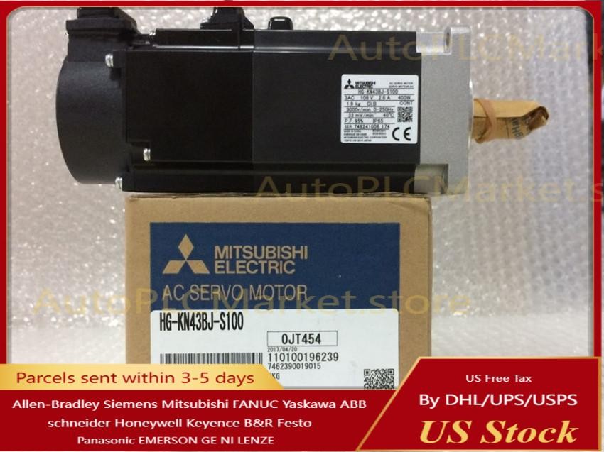 1PC Mitsubishi HG-KN43BJ-S100 AC Servo Motor HGKN43BJS100 New Expedited Shipping