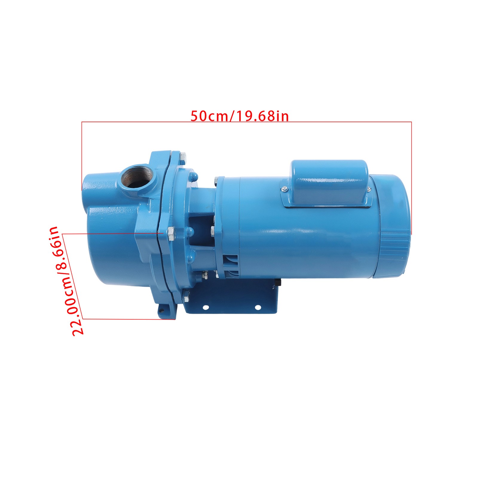 GT20 2 HP Water Well Irrigation Sprinkler Pump 1PH 230V Self Priming