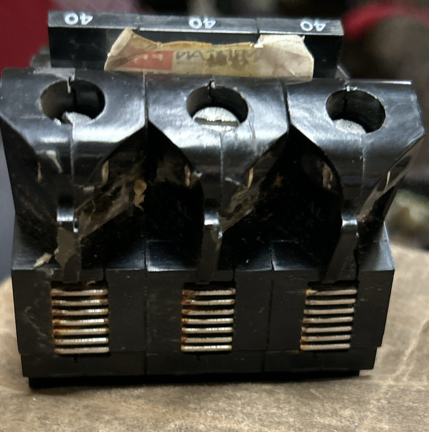 American FPE – Stab-Lok Type-NA 3-Poles 40-Amps 240-Volts-AC – 3P40 Used